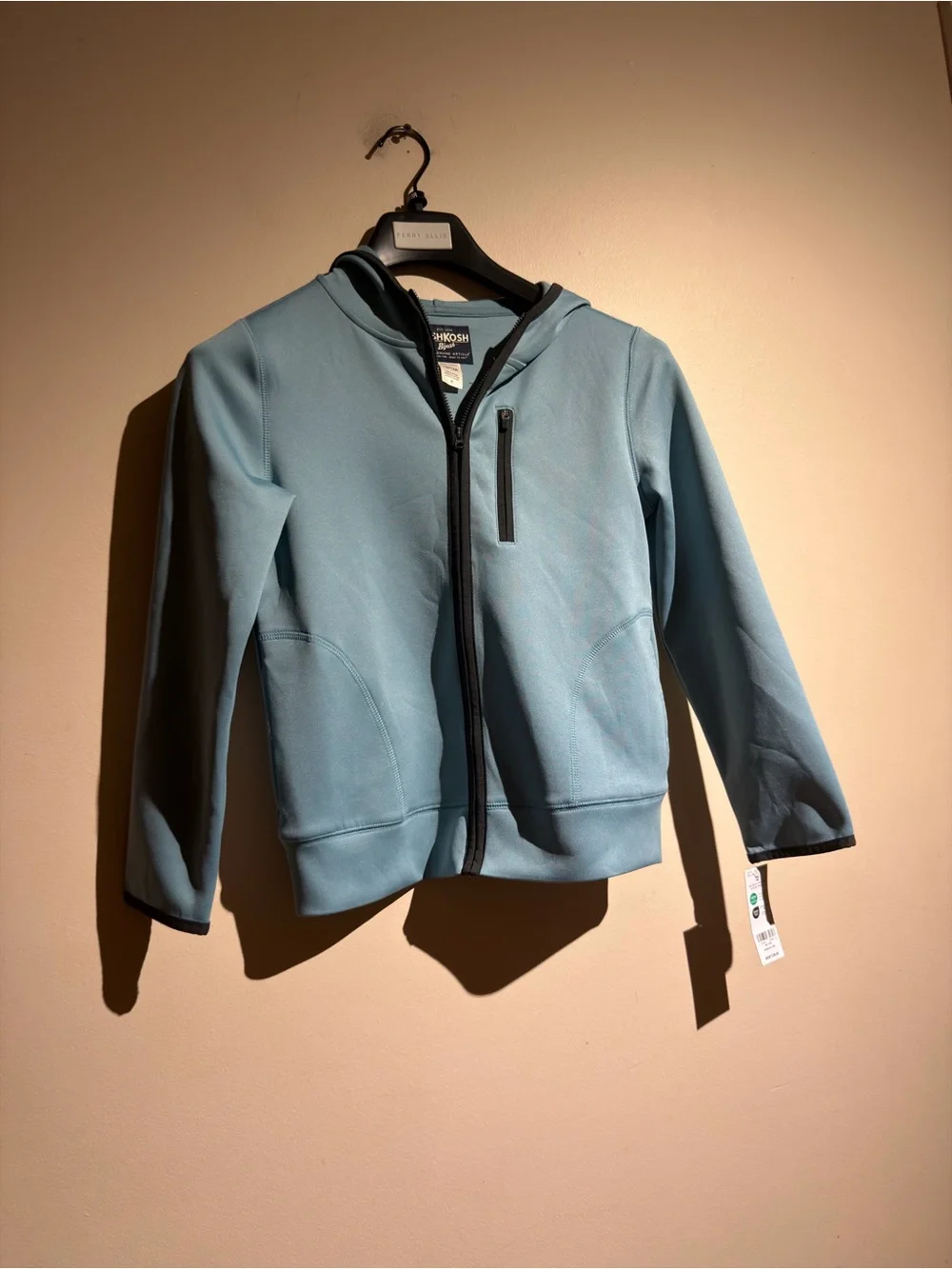 OshKosh B'gosh Sky Blue Hooded Zip Jacket